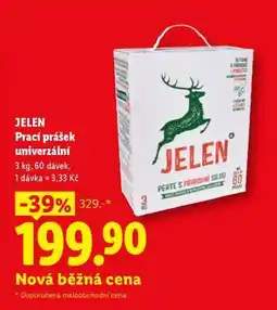 Lidl JELEN Prací prášek univerzální nabídka