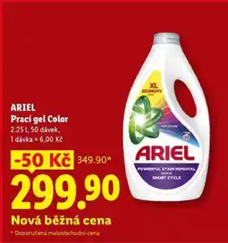 Lidl Ariel Prací gel Color nabídka