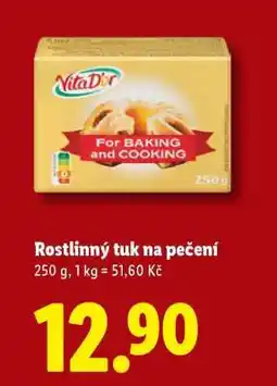 Lidl Rostlinný tuk na pečení nabídka