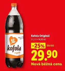 Lidl Kofola Original nabídka