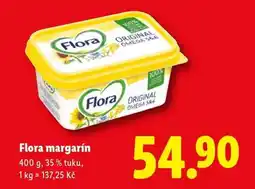 Lidl FLORA Margarín nabídka