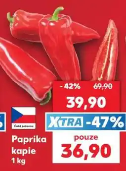 Kaufland Paprika kapie nabídka
