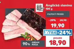 Kaufland Anglická slanina nabídka