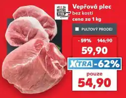 Kaufland Vepřová plec bez kosti nabídka