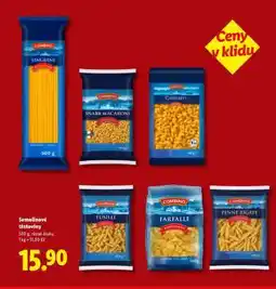 Lidl Semolinové těstoviny nabídka