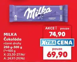 Kaufland Milka Čokoláda nabídka