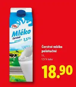 Lidl Čerstvé mléko polotučné nabídka