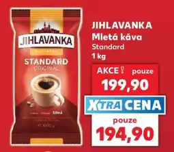 Kaufland JIHLAVANKA Mletá káva Standard 1 kg nabídka