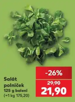 Kaufland Salát polníček nabídka
