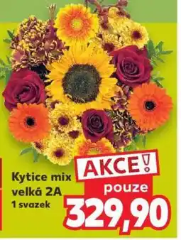 Kaufland Kytice mix velká 2A nabídka