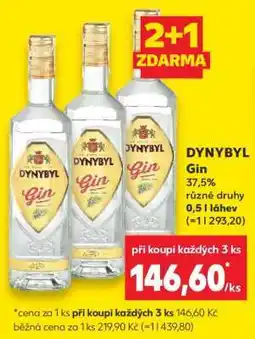 Kaufland DYNYBYL GIN nabídka