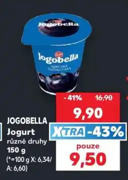 Kaufland Jogobella jogurt nabídka