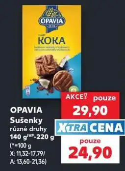 Kaufland OPAVIA Sušenky nabídka