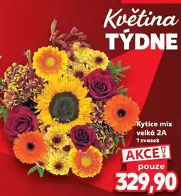 Kaufland Kytice mix velká 2A nabídka
