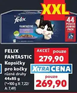 Kaufland Felix Fantastic Kapsičky pro kočky nabídka
