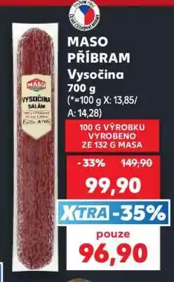Kaufland MASO PŘÍBRAM Vysočina nabídka
