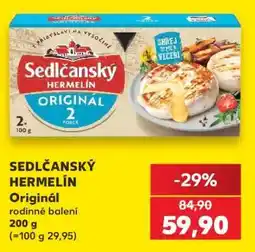 Kaufland Sedlčanský hermelín nabídka