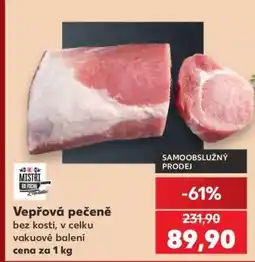 Kaufland VEPŘOVÁ PEČENĚ nabídka