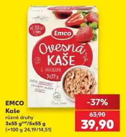 Kaufland Emco kaše nabídka
