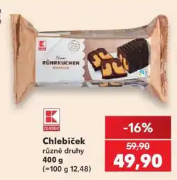 Kaufland Chlebíček nabídka