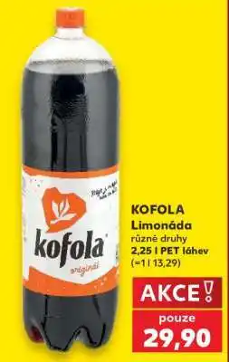 Kaufland KOFOLA Limonáda nabídka