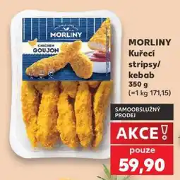 Kaufland MORLINY Kuřecí stripsy/Kebab nabídka