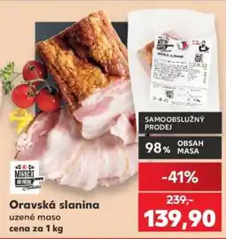 Kaufland Oravská slanina nabídka