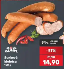 Kaufland Šunková klobása nabídka