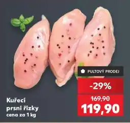 Kaufland Kuřecí prsní řízky nabídka