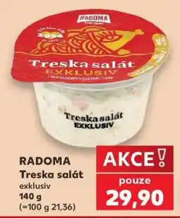 Kaufland RADOMA Treska salát exkluziv nabídka