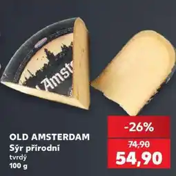 Kaufland OLD AMSTERDAM Sýr přírodní tvrdý nabídka