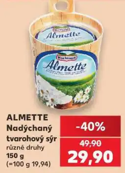 Kaufland ALMETTE Nadýchaný tvarohový sýr nabídka
