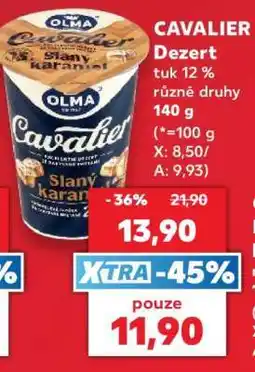 Kaufland Cavalier dezert nabídka