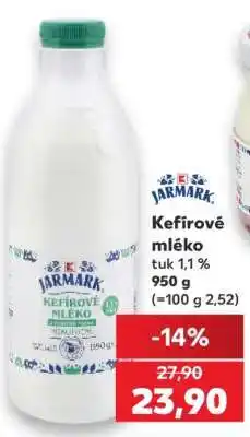 Kaufland Kefírové mléko nabídka