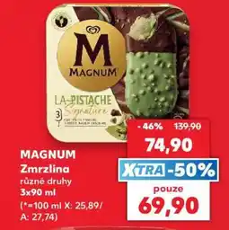 Kaufland Magnum zmrzlina nabídka