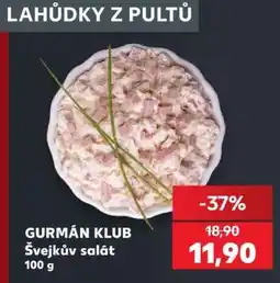 Kaufland Gurmán Klub Švejkův salát nabídka