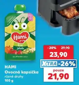 Kaufland HAMI Ovocná kapsička nabídka