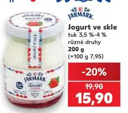 Kaufland Jogurt ve skle nabídka