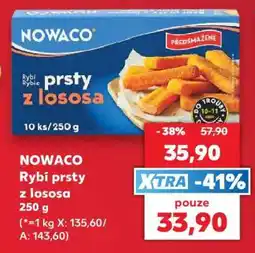 Kaufland NOWACO Rybí prsty z lososa nabídka