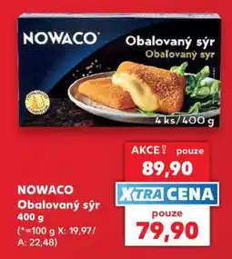Kaufland NOWACO Obalovaný sýr 400 g nabídka