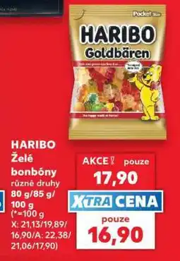 Kaufland HARIBO Želé bonbóny nabídka