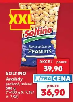 Kaufland SOLTINO Arašídy pražené, solené nabídka