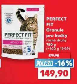 Kaufland Perfect Fit granule pro kočky nabídka
