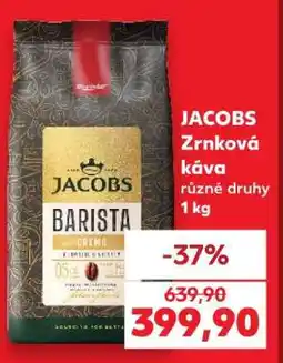 Kaufland JACOBS Zrnková káva nabídka