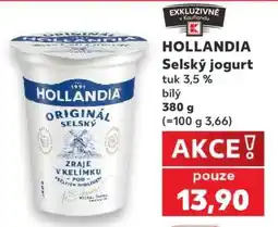 Kaufland Hollandia Selský jogurt nabídka