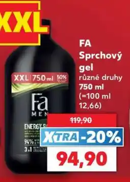 Kaufland Fa sprchový gel nabídka