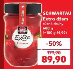 Kaufland Schwartau Extra džem nabídka