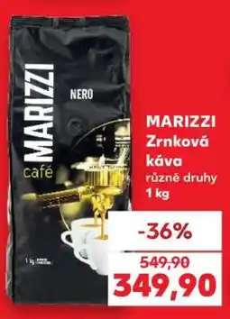 Kaufland MARIZZI Zrnková káva nabídka