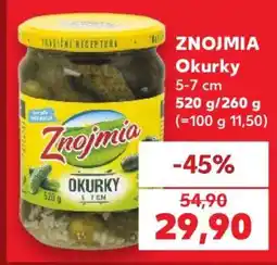Kaufland Znojmia Okurky nabídka