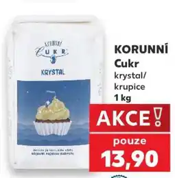 Kaufland KORUNNÍ Cukr krystal/krupice 1 kg nabídka